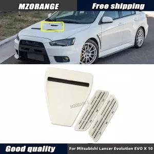본넷덕트 후드 에어덕트 미쓰비시 랜서 에볼루션 EVO X 10 자동차 액세서리 용 에어 벤트 흡입 덕트 커버