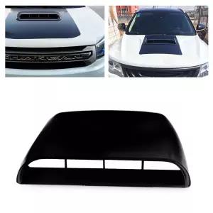 본넷덕트 후드 에어덕트 CITALL 자동차 스타일링 범용 공기 흡입 스쿠프 벤트 보닛 장식 커버 데칼 블랙 화