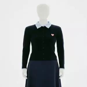 SPAO 스파오 [버터베어] 케이블 라운드넥 카디건(NAVY)_SPCKG23U02 625401