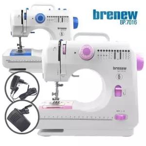 재봉기 브래뉴 멀티 미니 미싱 재봉틀BP-7016(퍼플)