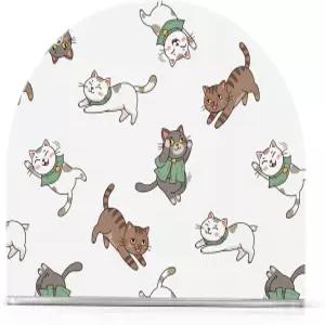 테이블용 고양이 놀이 흰색 아크릴 냅킨 홀더 가정용 주방용 종이 타월 페이퍼 티슈 디스펜서