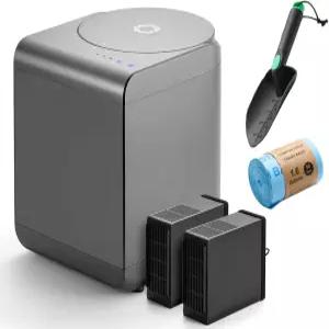 에어리얼 리바이브 푸드 투 토양 시스템 무취 카운터탑 전기 주방 콤포스터 원클릭 스마트 작동 강력한