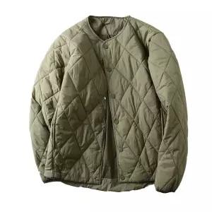 군용 패딩점퍼 남성 경량 군대깔깔이 점퍼 작업복 아우터 기모 퀄팅 남녀공용 방한복 군대