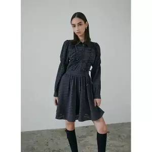 [에고이스트](대전신세계)스모킹 디테일 셔츠형 원피스(ER3WO860)