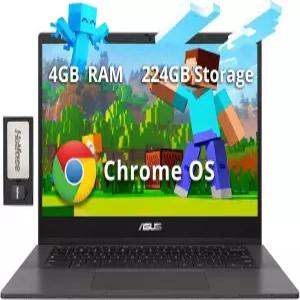 ASUS 크롬북 CM1402 14인치 FHD 안티 글레어 노트북 미디어텍 콤파니오 520 4GB LPDDR4X 스토리지 64GB
