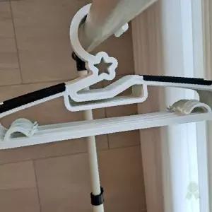 미끄럼 방지 논슬립 어린이 의류 보관 키즈 옷장 정리 플라스틱 옷걸이 대용량