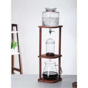 콜드 브루 머신 추출 더블 로스팅 블랙 실버 2L 아이스드립 커피 기계 콜드브루어 주방