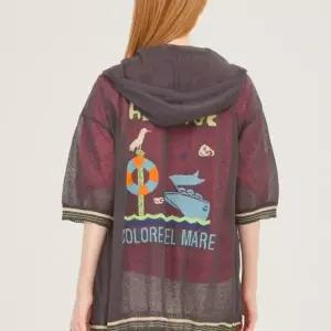 [베네통]인티샤 반팔 후드가디건 BAKC6633MD_DG