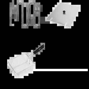 업소용 스테인리스 전기튀김기 콤비 오뎅탕 2구