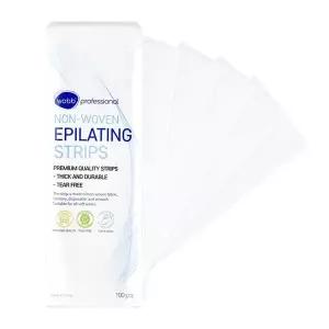 셀프왁싱 무슬린 부직포천 컷팅 100매 왁싱천 셀프제모