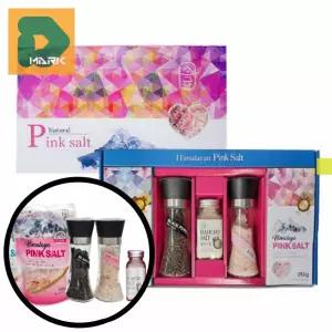 고품격 핑크소금 5종세트 리필용 명절 그라인더 히말라야 조미료 요리용 암염 선물 답례품 소금 식재료