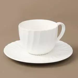 [셀러에이드]도자기 커피컵 200ml 차용 홈카페용품 세트 찻잔 테이블웨어