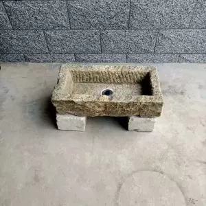 돌구유 직사각형 통 석재 수반 가드닝 길이4555cm 조경 어항 스톤