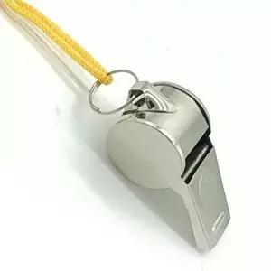 심판 휘슬 메탈 호루라기 목걸이