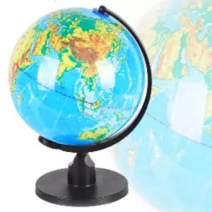 지구본 학습 한글 세계지도 32cm 학생 독서대 책상 어린이집 회전식 어른