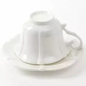 [셀러에이드]도자기 커피잔 세트 꽃잎 디자인 선물용 커피컵 고급스러운 음료잔