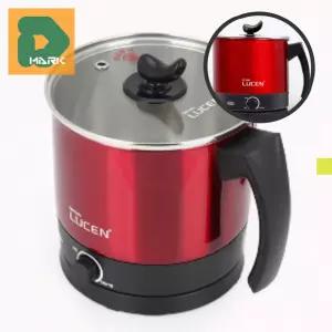 휴대용 멀티쿠커 1.8L 자취생 커피포트 전기포트 라면포트 편리한 여행용 캠핑용 간편조리 분리가능 무선형