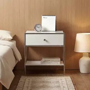 플로이 500 미드센츄리 모듈 거실 침대 협탁 (상부서랍)