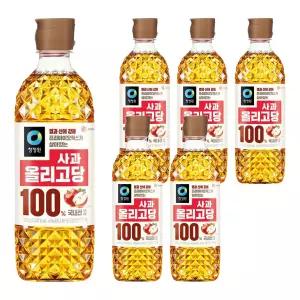 청정원 사과 올리고당, 700g, 6개