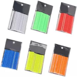 Arwrilt 72 PCS 자전거 스포크 리플렉터 야간 주행을 위한 컬러풀 6가지 색상의 360도 가시성 휠 커버