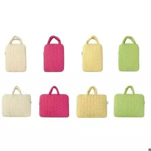 호환  14 인치 노트북 슬리브 가방 지퍼 단색 노트북 파우치 사랑 보관 가방 화웨이 레노버 HP용