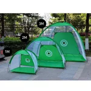 [셀러에이드]텐트형 골프연습네트 실내외 퍼딩연습네트 스윙연습 그물망