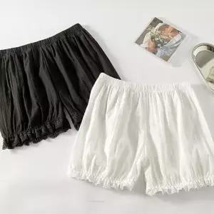 프릴 호박 데일리 순면 속바지 속반바지 3부 여성