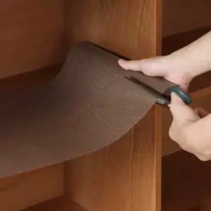 다용도 매트 브라운 50x300 싱크대서랍 테이블주방매트 논슬립 도서랍 씽크대 깔개 책상 시트 위생시트