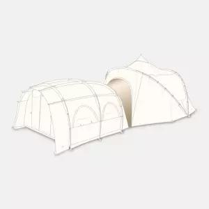 캠핑칸 블로우쉘터 커넥터