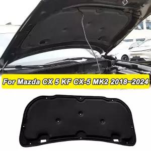 마쯔다 CX 5 KF CX-5 MK2 -2024 자동차 앞 엔진 방음 및 단열 코튼 매트 버클 포함 자동차 방음 패드 교체
