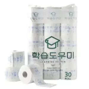 학습도우미 가정용 화장지 두루마리 롤휴지 집들이 학교 학원 선물 학습용 영어 한자