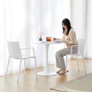 아론 코타암 원형 2인 800 식탁세트