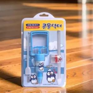 유아 코 세척 코세척기 어린이 식염수 키즈 비강세척 분말 배농 코세정 흡입기