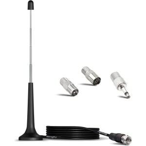 실내 FM 라디오 텔레스코픽 안테나 마그네틱베이스 수신 스테레오 BLUETOOTH