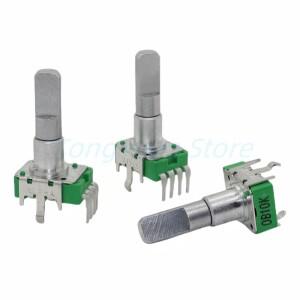 호환 믹싱 콘솔 효과 장치 디지털 전위차계 Midas PRO6 0B10K 360 도 4 핀 알파 RV112FF-40B3N-22F 하프 샤