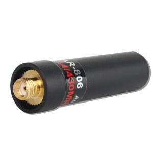 ABBREE AR 806 듀얼 밴드 고이득 안테나 VHF 미니 10W UHF SMA