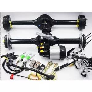 조립 전동카트 부품 모터 액슬 개조 운반차 3륜 리어 손수레