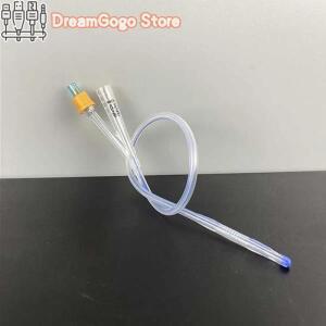 의대생 1조각 2 웨이 3 요로 카테터 일회용 의료 실리콘 폴리 플러시 튜브 교육 용품