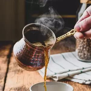 전통 동주전자 수제 터키 커피 구리색 07 순동 샌드커피 40ml