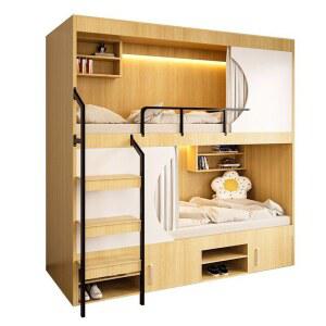 이층침대 가로900CM 수면캡슐 좌측사다리 수면실 루틴 수면방 도미토리 900럭셔리모델