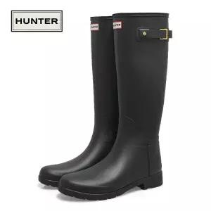 우먼스 리파인드 골드 톨 레인부츠 블랙 HFRW0024252-BLK