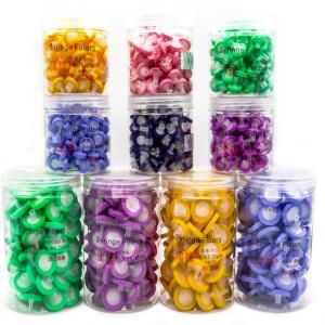 100 개 세트 실험실 13mm 25mm 재질 나일론/PES/PTFE/MCE/스타일 유리 밀리 포어 멤브레인 주사기 필터 0.2