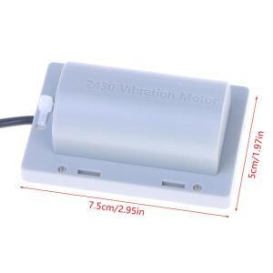 모터 마사지 벨트 플랫 베이스 어트랙터 개구리 먹이 2430 마이크로 DC 12V 의자 베개 진동 방수