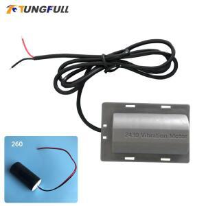 DC12V 4500RPM 2430 개구리 먹이 모터 마사지 벨트 의자 베개 진동 방수, 260 마이크로