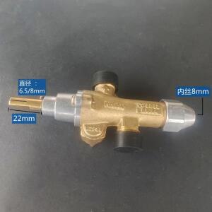 핫 다중 버너 가스 안전 밸브 RB064 황동, 상업용 클레이팟 스토브, 그릴 및 오븐용 - 가정 야외용