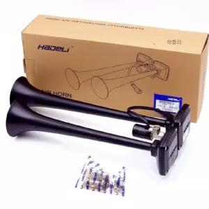 전자혼 트럭 에어 자동차 해들리 경적 스피커 혼 24V 쌍나팔 나팔