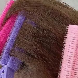 처진뿌리 볼륨살리기 헤어 볼륨집게 앞머리 구르프 정수리 헤어롤 웨이브 셀프 뽕