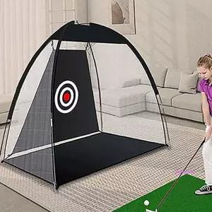 접이식 2M 그물망 연습텐트 골프 네트 실내실외qrs870