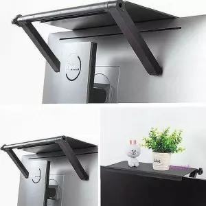 TV셋톱박스거치대 셋톱브라켓 모니터선반efg499