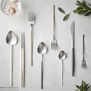 [2HOT] 케라미카 실버 커트러리 나이프